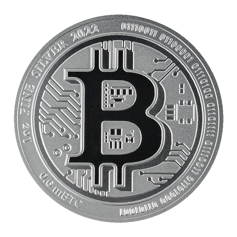 Buy 1 oz Bitcoin Silver Coin (2022) | Price in Canada | TD